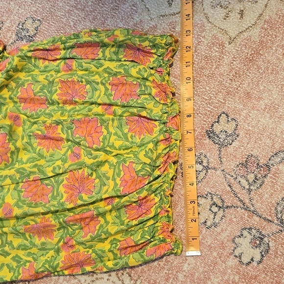 Miss June Paris Sequined Off Shoulder Boho Crop Peasant Top - See Measurements - Picture 11 of 14